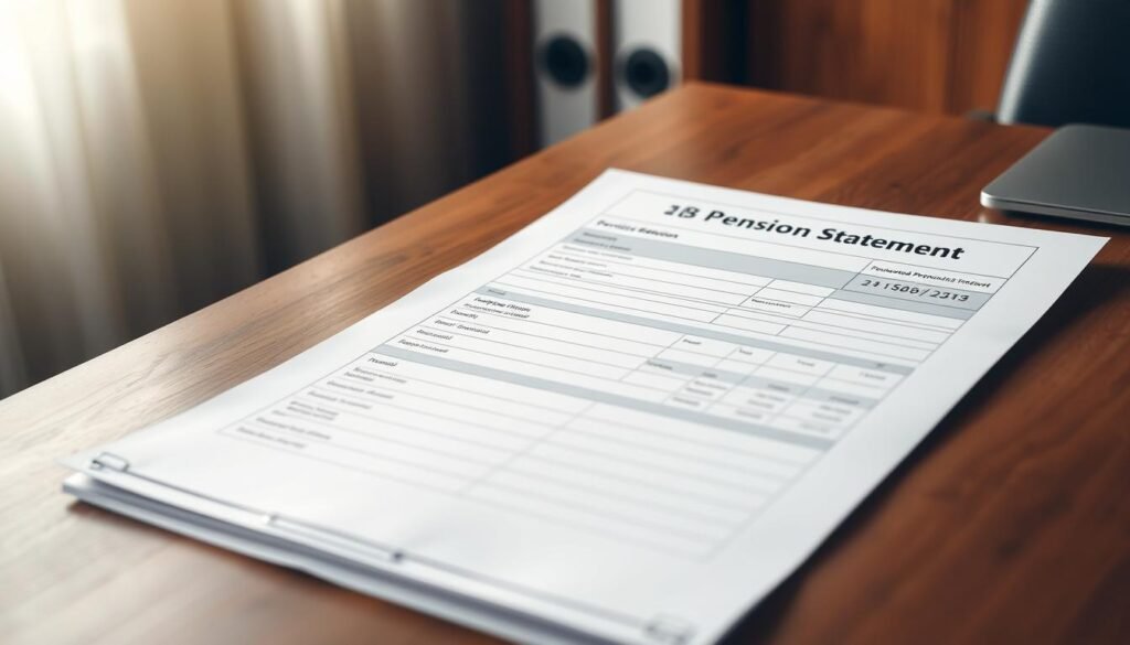 pension statement